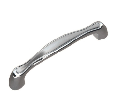 Ручка-скоба ZY-698 128 хром-никель